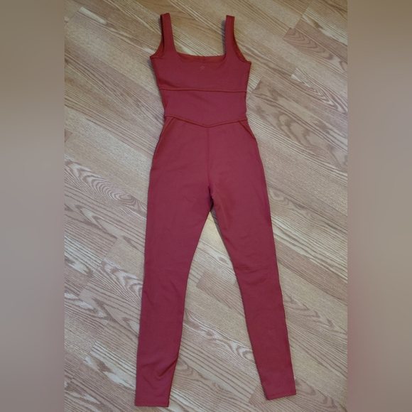 Fabletics Rust Jumpsuit - Picture 6 of 7